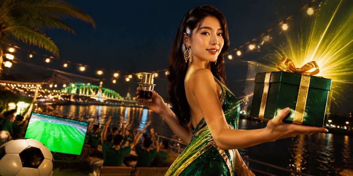 Người hâm mộ bóng đá xem kèo cược tại quán cà phê Huế